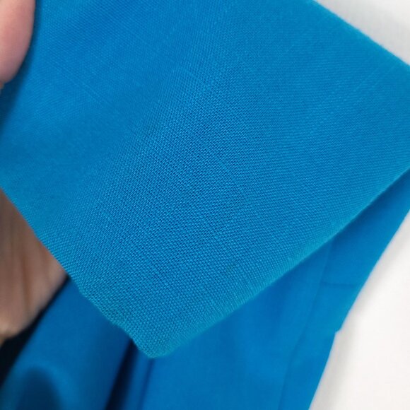 Vintage Blue Single Button Blazer Jacket - Picture 7 of 9